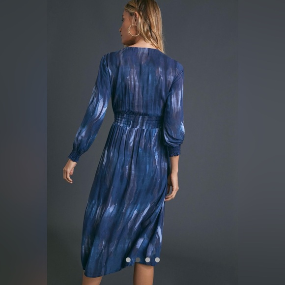 Anthropologie Cloth & Stone Astor Tie-Dye
Midi Dress - Picture 4 of 12